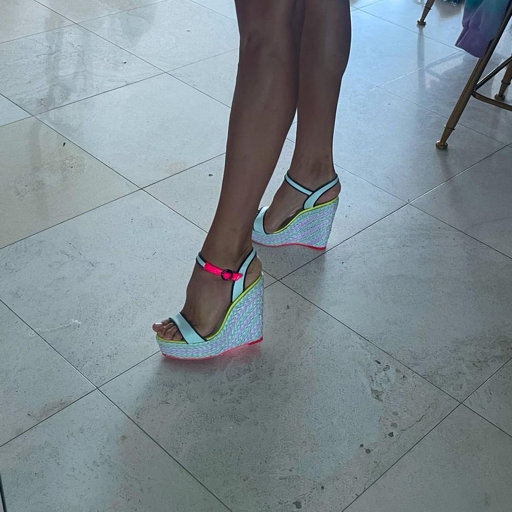 Sophia Webster summer wedges